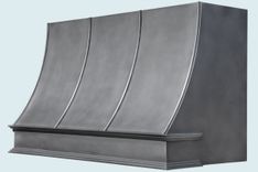 Zinc Range Hood With French Band 4 small
