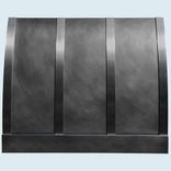 Zinc Range Hood With Stainless Straps 2 small