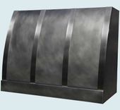 Zinc Range Hood With Stainless Straps 3 small