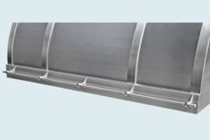 Stainless Range Hood With Pot Rail & Straps 4 small