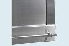 Stainless Range Hood With Pot Rail & Straps 5 small