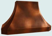 Copper Range Hood With Patterned Patina 1 small