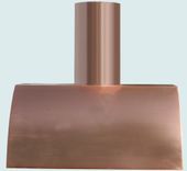 Copper Range Hood With Natural Matte Finish 2 small