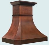 Copper Range Hood With Stack & Crown 1 small