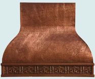 Copper Range Hood With Forest Band 1 small