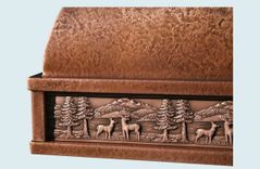 Copper Range Hood With Forest Scene Band 4 small