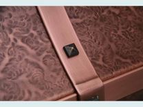 Copper Range Hood With Ray's Hammering 6 small