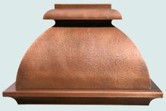 Copper Range Hood With Light Patina 2 small