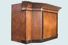 Copper Range Hood With Wrap-Around Crown 2 small