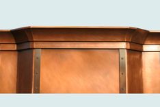 Copper Range Hood With Wrap-Around Crown 6 small