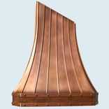 Copper Range Hood With Angled Top 2 small