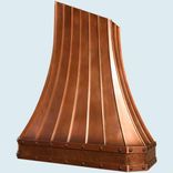 Copper Range Hood With Angled Top 3 small