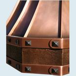 Copper Range Hood With Angled Top 6 small
