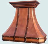 Copper Range Hood With Double Crown 3 small