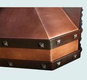 Copper Range Hood With Double Crown 6 small