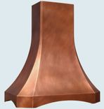 Copper Range Hood With Arched Band 1 small