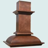 Copper Range Hood With Mid Crown 1 small