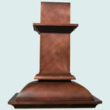 Copper Range Hood With Mid Crown 2 small