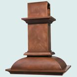 Copper Range Hood With Mid Crown 3 small