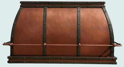 Copper Range Hood With Steampunk Design 2 small