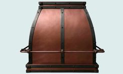 Copper Range Hood With Steampunk Design 4 small