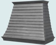 Zinc Range Hood With Wave Body 3 small