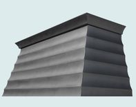 Zinc Range Hood With Wave Body 4 small