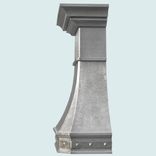 Zinc Range Hood With Double Crown 6 small