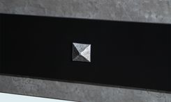 Zinc Range Hood With Blackened Steel Strap 6 small