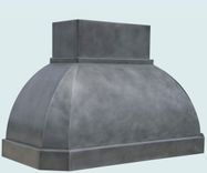 Zinc Range Hood With Short Stack 1 small