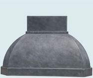 Zinc Range Hood With Short Stack 2 small
