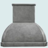 Zinc Range Hood With Stack 2 small