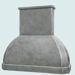 Zinc Range Hood With Stack 3 small