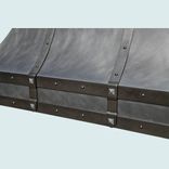 Zinc Range Hood With Steel Straps 6 small