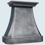 Zinc Range Hood With Mont Saint Michel Band 1 small
