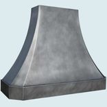 Zinc Range Hood With Stepped Band 1 small