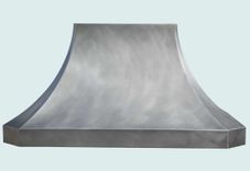 Zinc Range Hood With Light Patina Finish 2 small