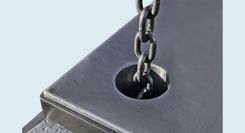 Zinc Range Hood With Hanging Mounts & Steel Straps 5 small