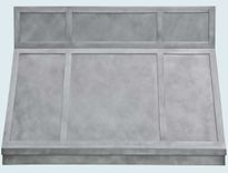 Zinc Range Hood With Strap Panels 2 small