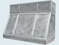 Zinc Range Hood With Strap Panels 3 small