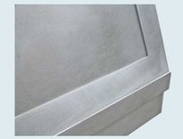 Zinc Range Hood With Strap Panels 4 small