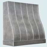 Zinc Range Hood With "S" Curve 1 small
