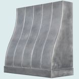Zinc Range Hood With "S" Curve 3 small