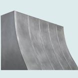 Zinc Range Hood With "S" Curve 5 small