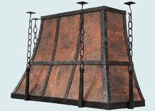 Copper Range Hood Made With Hot Forge 3 small
