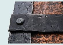 Copper Range Hood Made With Hot Forge 6 small