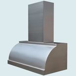 Stainless Range Hood With Stack & Steps 3 small