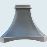 Stainless Range Hood With Arch Band & Angled Top 3 small