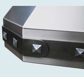 Stainless Range Hood With Steel Strap & Zinc Clavos 3 small