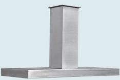 Stainless Range Hood With Very Short Body 1 small